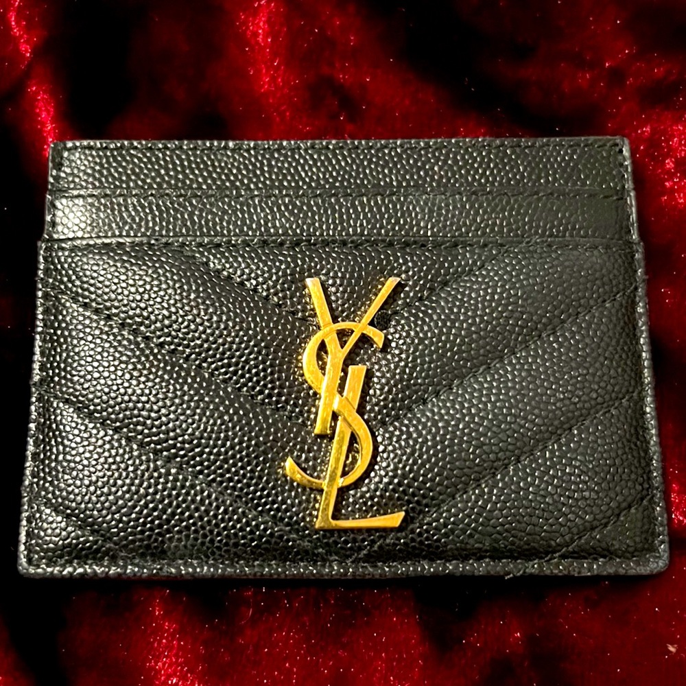 YSL card holder
